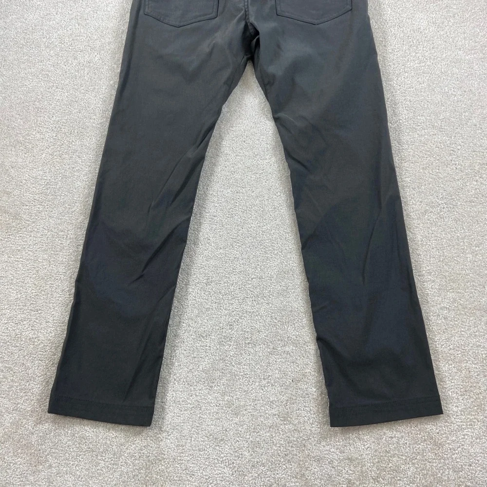 Prana Brion II Pant Men 28x30 Charcoal Grey Standard Fit 1969771 Stretch Hiking